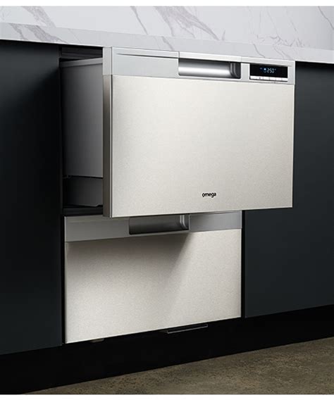 omega double drawer dishwasher